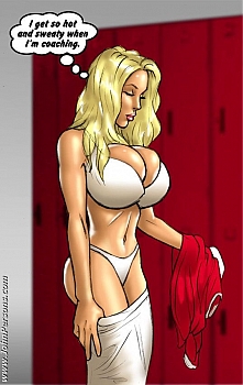 8 muses comic 2 Hot Blondes Bet On Big Black Cocks image 24 