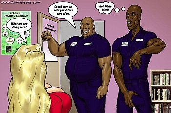 8 muses comic 2 Hot Blondes Hunt For Big Black Cocks image 20 