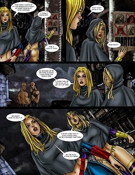 8 muses comic 9 Superheroines VS Warlord 2 image 3 