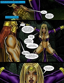 8 muses comic 9 Superheroines VS Warlord 2 image 6 