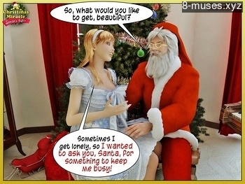 8 muses comic A Christmas Miracle 2 - Santa's Gift image 21 