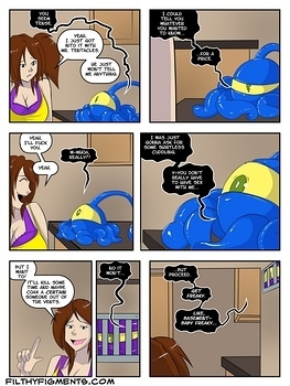 8 muses comic A Date With A Tentacle Monster 11 image 7 
