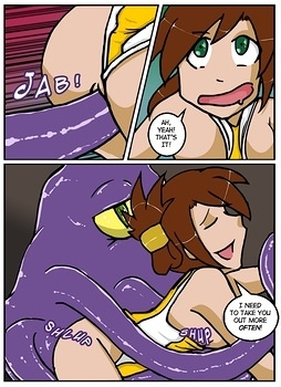 8 muses comic A Date With A Tentacle Monster 2 - Tentacle Beach Party image 7 