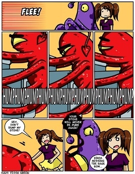 8 muses comic A Date With A Tentacle Monster 4 - Tentacle Multiplicity image 10 