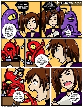 8 muses comic A Date With A Tentacle Monster 4 - Tentacle Multiplicity image 11 