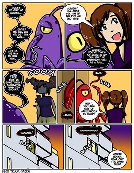 8 muses comic A Date With A Tentacle Monster 4 - Tentacle Multiplicity image 14 