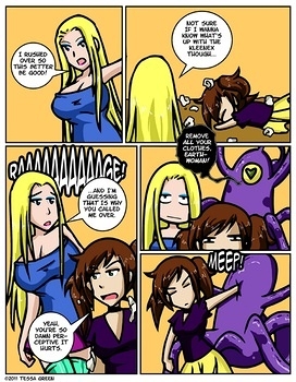 8 muses comic A Date With A Tentacle Monster 4 - Tentacle Multiplicity image 16 