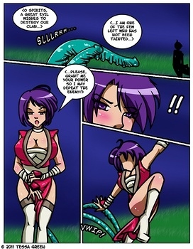8 muses comic A Date With A Tentacle Monster 4 - Tentacle Multiplicity image 2 