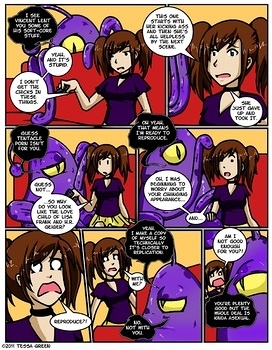 8 muses comic A Date With A Tentacle Monster 4 - Tentacle Multiplicity image 5 