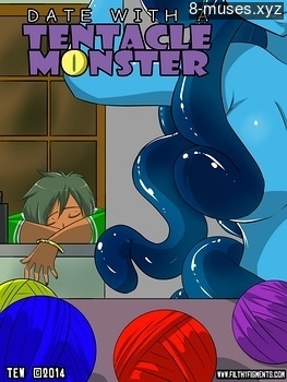 8 muses comic A Date With A Tentacle Monster 9 image 1 