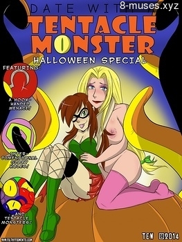 8 muses comic A Date With A Tentacle Monster Halloween Special image 1 