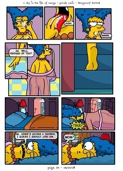 8 muses comic A Day In The Life Of Marge image 15 