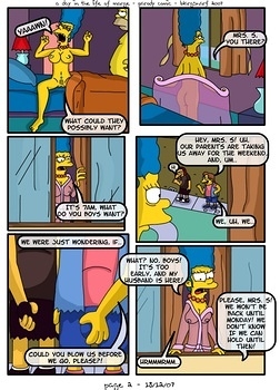 8 muses comic A Day In The Life Of Marge image 3 