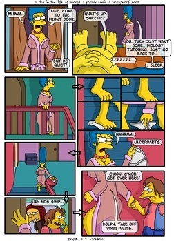 8 muses comic A Day In The Life Of Marge image 4 