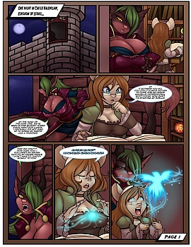 8 muses comic A Knight With The Sorceress Apprentice image 2 