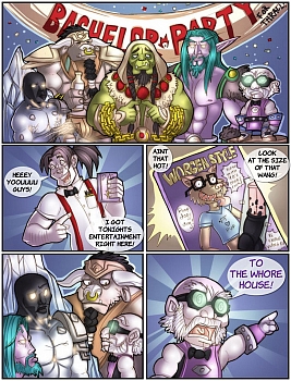 8 muses comic A Warcraftian Bachelor Party image 2 