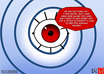 8 muses comic Adventure Time 1 - The Eye image 35 