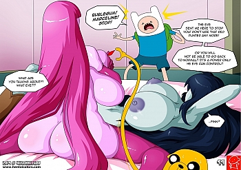 8 muses comic Adventure Time 2 - The Red Splinter image 45 