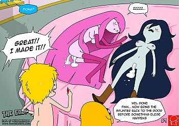 8 muses comic Adventure Time 2 - The Red Splinter image 65 