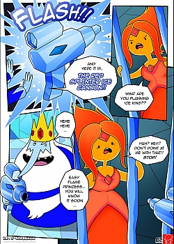 8 muses comic Adventure Time 3 - Ice Age image 3 