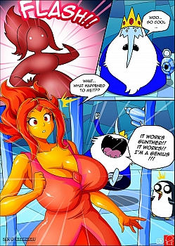8 muses comic Adventure Time 3 - Ice Age image 4 
