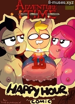 8 muses comic Adventure Time - Happy Hour image 1 