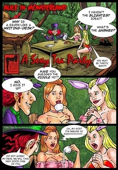 8 muses comic Alice In Monsterland 4 - A Sexy Tea Party image 2 