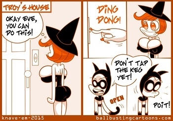 8 muses comic All Hallows Eve image 3 