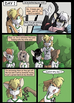 8 muses comic Amy's Little Lamb Summer Camp Adventure image 3 