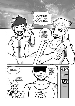 8 muses comic Assplay Of The Game - Zarya Ass Rapist image 2 