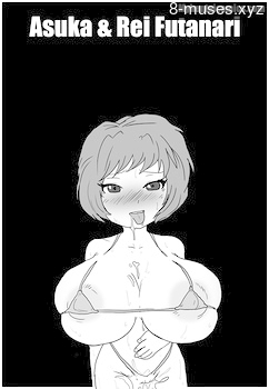 8 muses comic Asuka & Rei Futanari image 1 