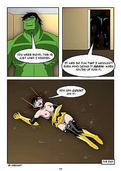 8 muses comic Avengers - Stress Release image 18 