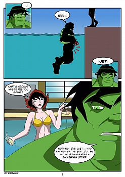 8 muses comic Avengers - Stress Release image 3 