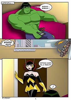 8 muses comic Avengers - Stress Release image 6 