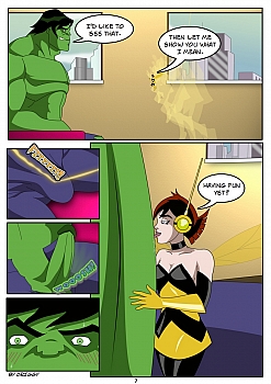 8 muses comic Avengers - Stress Release image 8 
