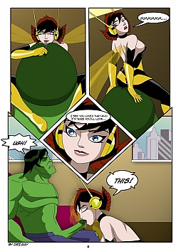 8 muses comic Avengers - Stress Release image 9 
