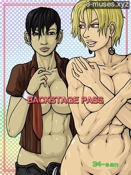 8 muses comic Backstage Pass image 1 