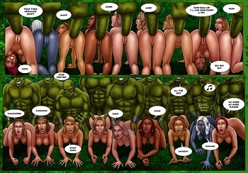 8 muses comic Baldur's Gape - Ogres Assfuck Their Enemies Dry image 25 