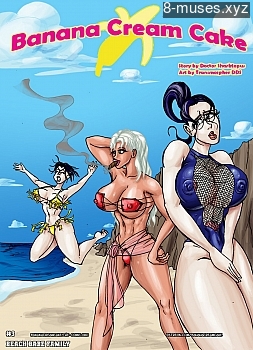 Banana Cream Cake 3 – Beach Babe Family Free xxx Comics