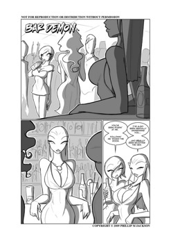 8 muses comic Bar Demon image 2 