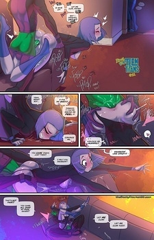 8 muses comic Barely EighTeen Titans - Lol & JK image 12 