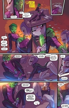 8 muses comic Barely EighTeen Titans - Lol & JK image 3 