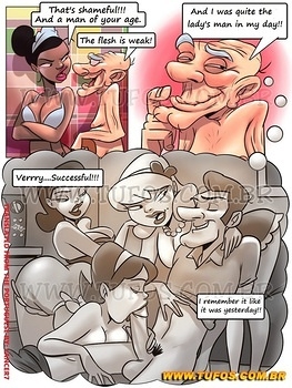 8 musess comic Familia Sacana 7 - Giving Grandpa A Bath image 5 