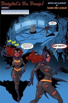 8 muses comic Batgirl's In Deep image 2 