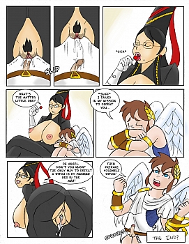 8 muses comic Bayonetta vs Kid Icarus image 13 
