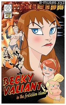 8 muses comic Becky Valiant And The Forbidden Island image 1 
