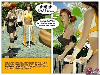 8 muses comic Bench Adventure image 4 