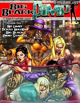 Big Black Pimp 1 Comic Book Porn