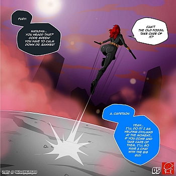8 muses comic Black Widow image 6 