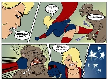 8 muses comic Blonde Marvel - Mervin The Monster image 3 